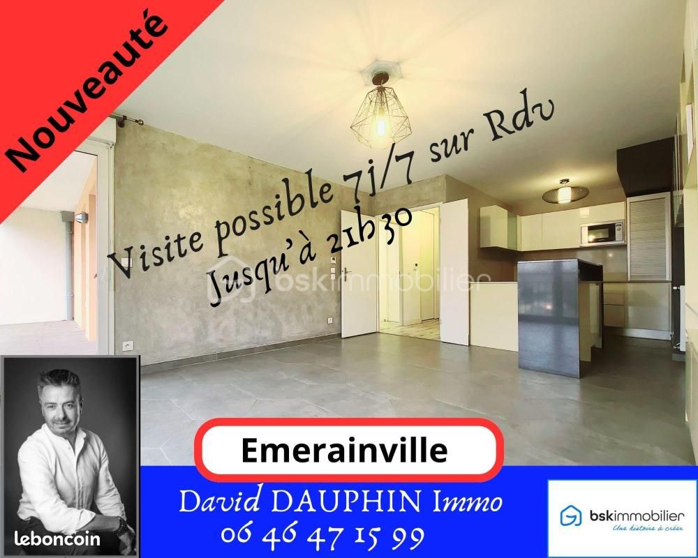 Appartement 3 pièces 66 m² · à Émerainville · 66 m² · 269 000 €