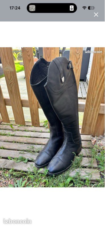 Hamburg bottes Chelsea en caoutchouc - Noir