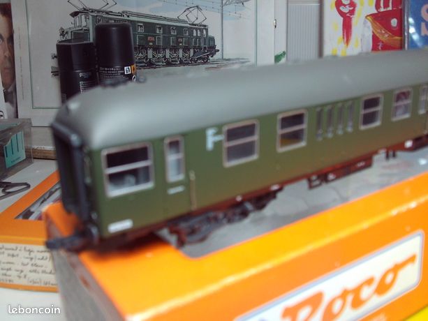 N 24482 ROCO 1:160 Voiture Voyageurs Ice 2E Cl Grandes Lignes N° 003-8 EUR 41,90 - FR