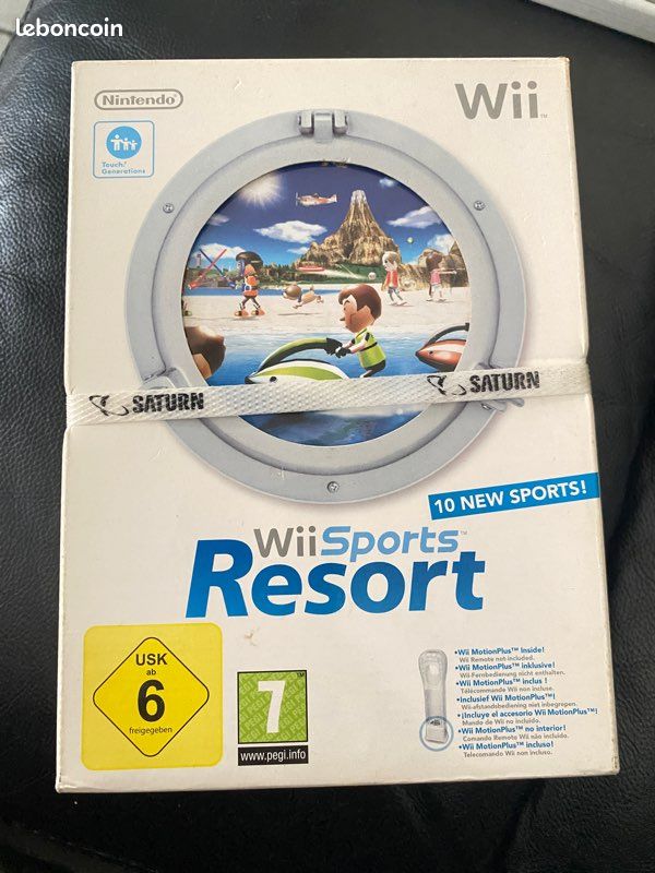 Jeu Wii Sports Resort - Complet - État Correct - Nintendo Wii