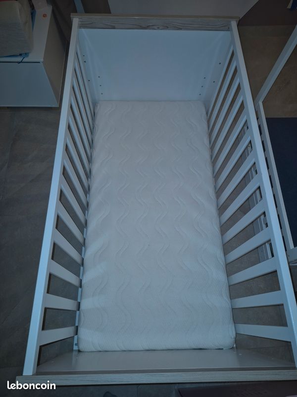 Lit bébé évolutif 70x140 (image 3)