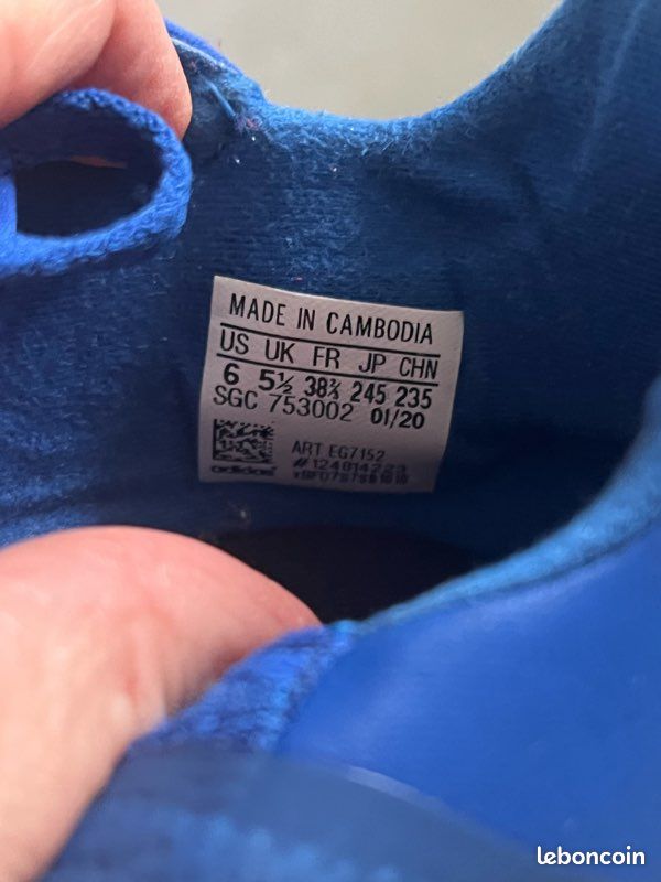 Chaussures de foot Adidas 38,5 (image 4)