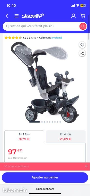 Tricycle 3 en 1 (image 5)
