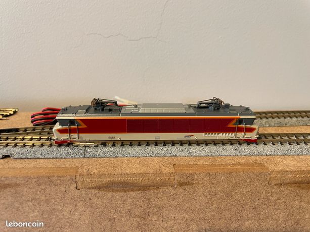 T14909 (N) Voie Minitrix Rail droit 33.6 mm 10 pc(s