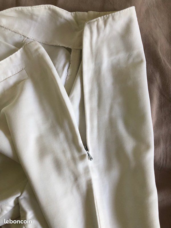 Pantalon blanc femme Morgan taille 36 (image 5)