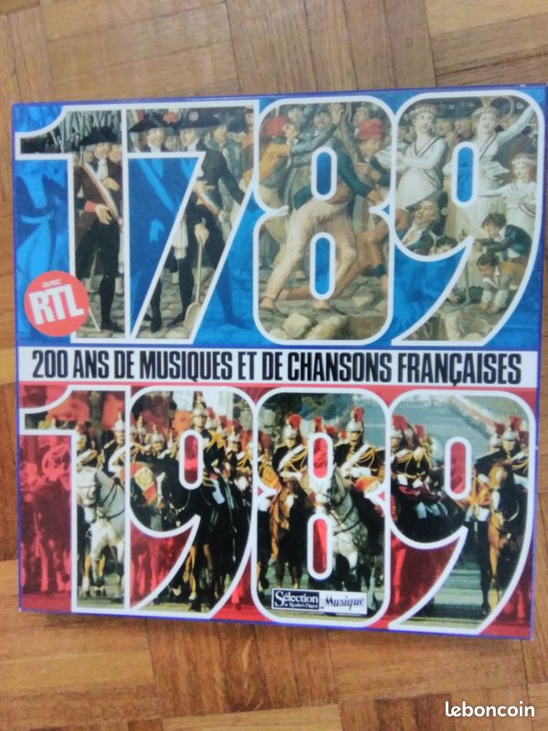 Coffret de 8 vinyls 33t Chansons Françaises + 1 (image 1)