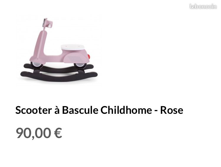Cheval à bascule vespa (image 2)