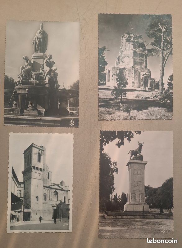 Carte postale - 30 - NÎMES - lot de 11 CPSM - 2480783996 (image 2)
