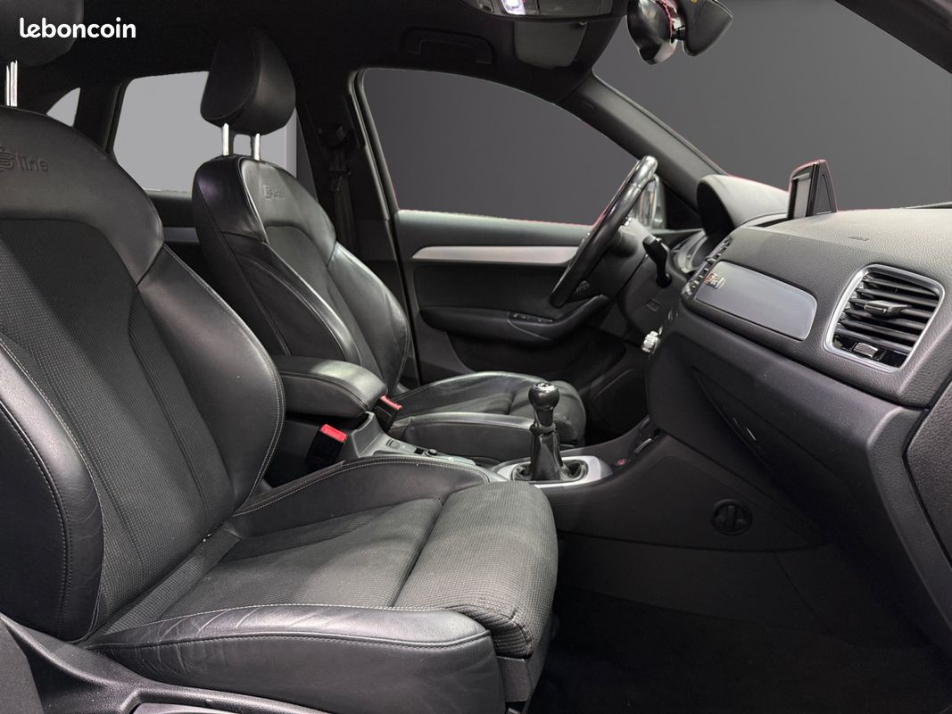 AUDI Q3 (2) 2.0 TDI ULTRA 150ch S Line - Jantes Rotor - sièges Chauffants - Garantie 12 Mois (image 10)