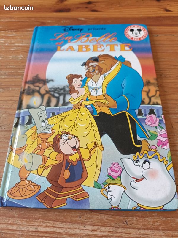 Livre Disney La belle et la bête (image 1)