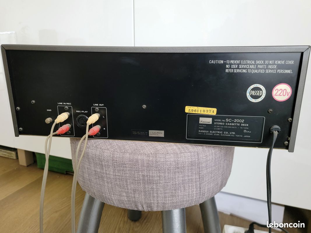 Lecteur cassette Sansui SC-2002 (image 4)