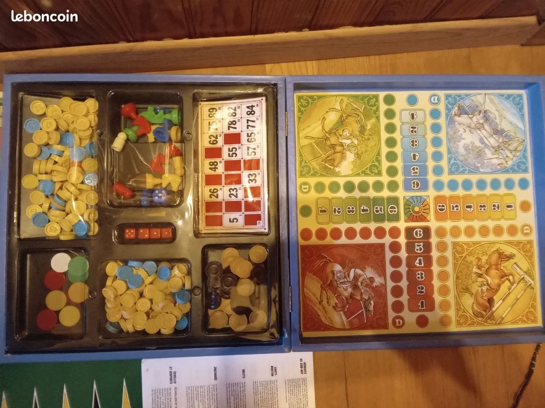 Autopsie d'une mallette de jeux réunis JJF - COLLECTION DE JEUX ANCIENS
