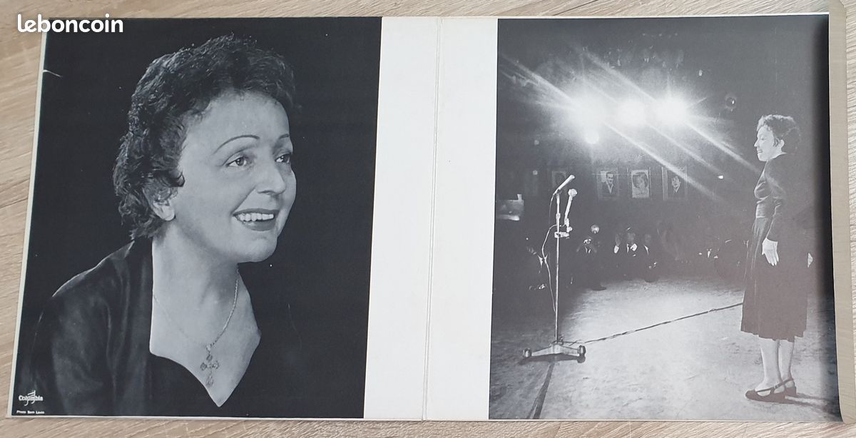 Vinyle 33 tours edith piaf en public (image 3)