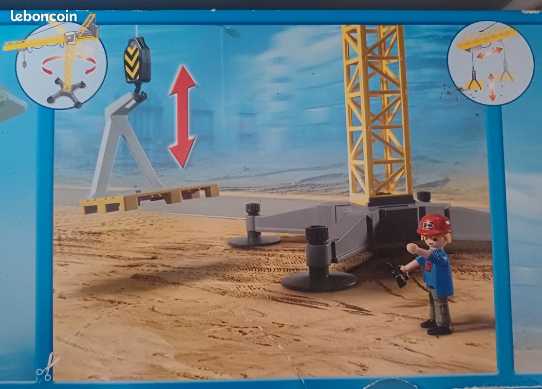 Grande Grue De Chantier - Un jour un jeu Grande Grue De Chantier - Un jour un jeu