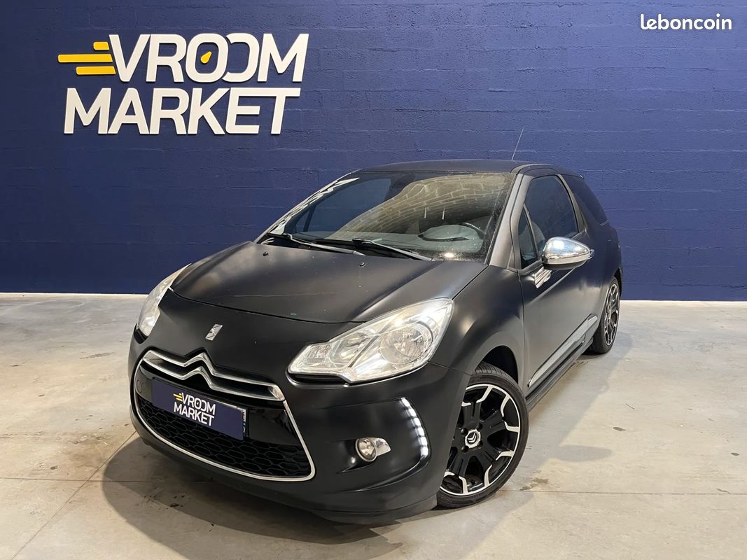 CITROEN DS3 1.6 HDi 112ch SÉRIE NOIRE - 2011 - 155 000 km - Sièges cuir - Suivi complet (image 1)