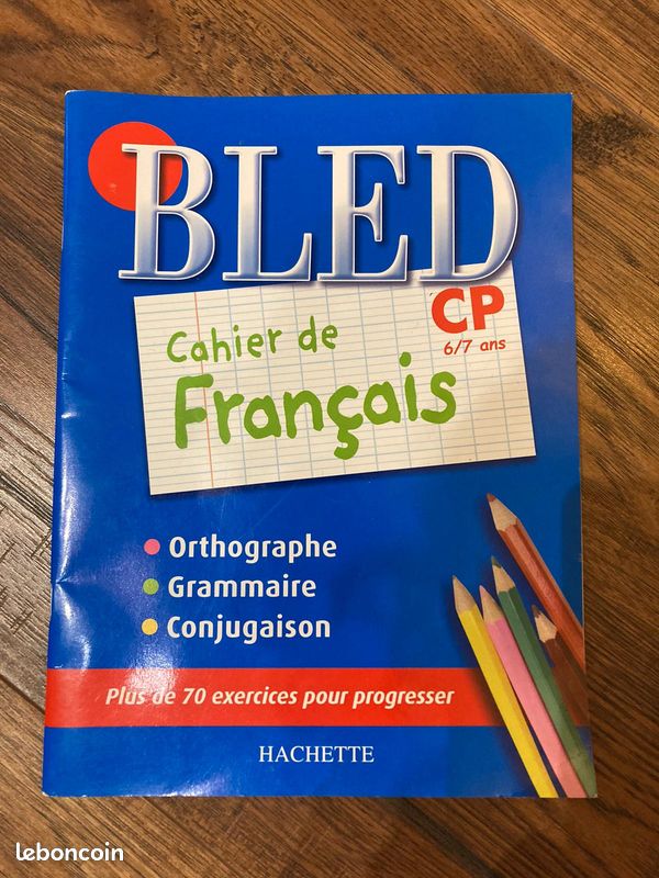 Cahier de français Bled, enfant 6-7ans, état neuf, jamais utilisé, 2 (image 1)