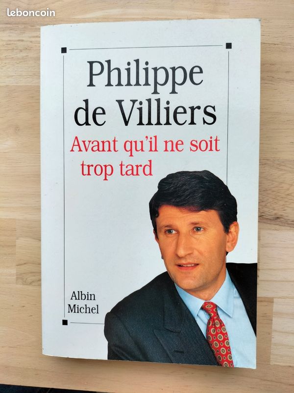 Avant qu'il ne soit trop tard de Philippe de Villiers (image 1)