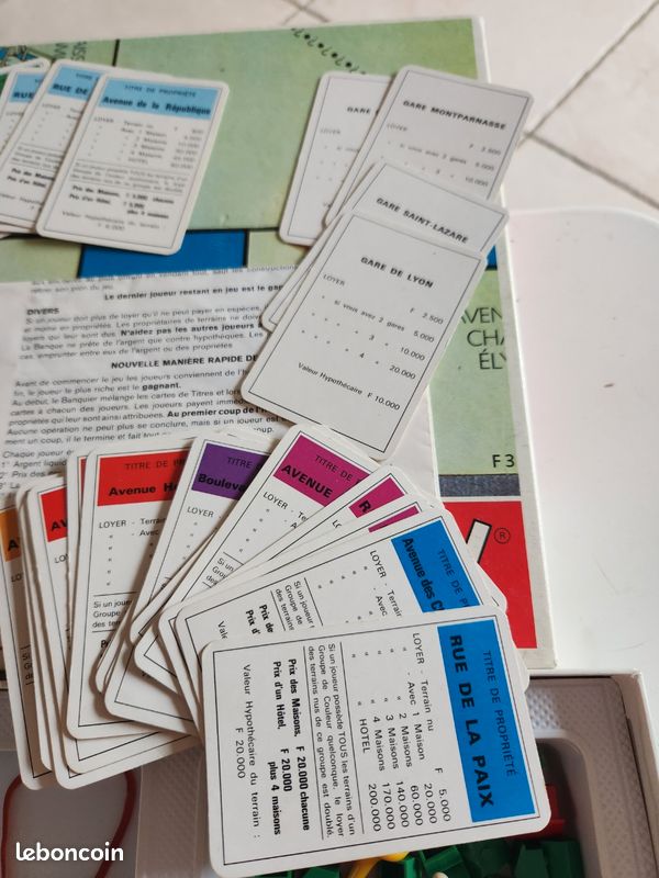Jeu Monopoly (image 3)