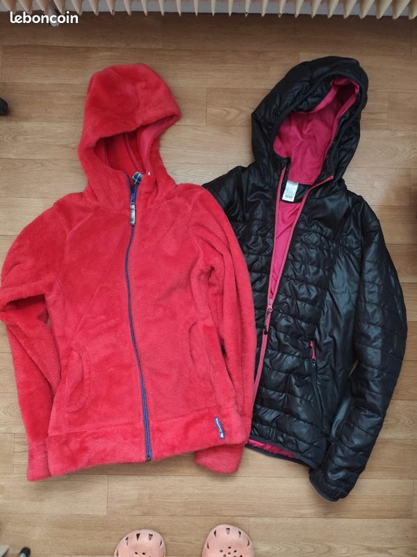 Lot de deux vestes hiver fille 14 ans (image 1)