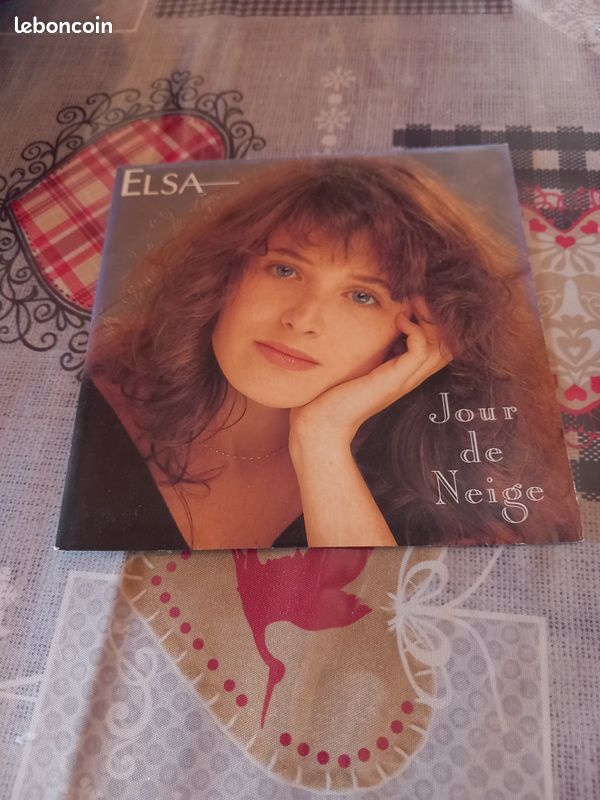 Vinyle Elsa, jour de neige (image 1)