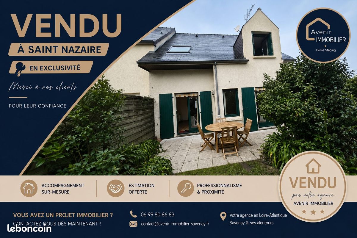 Maison 5 pièces 95 m² · à Saint-Nazaire · 95 m² · 239 500 €