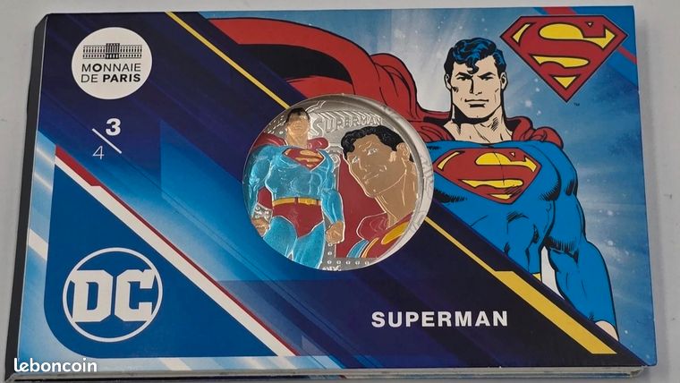 Sweat Superman Vintage Années 90 Delta - Taille Garçon 34 (S) - Bleu - DC Comics