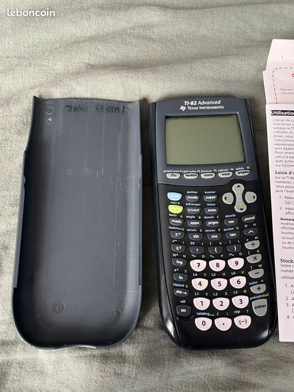 Calculatrice TI-82 Advanced (image 2)