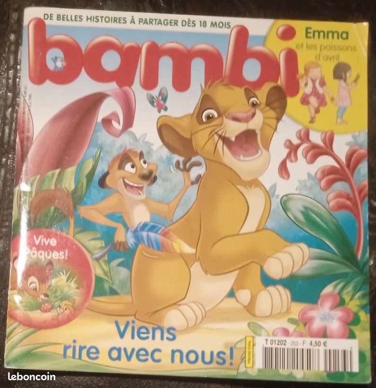 Bambi viens rire avec nous Disney (image 1)