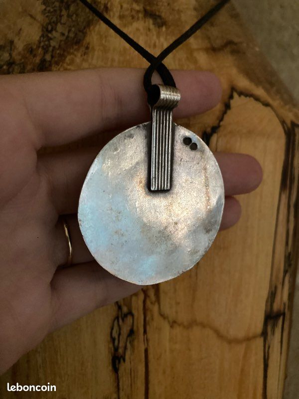 Talisman argent bijou berbère chamanisme (image 4)