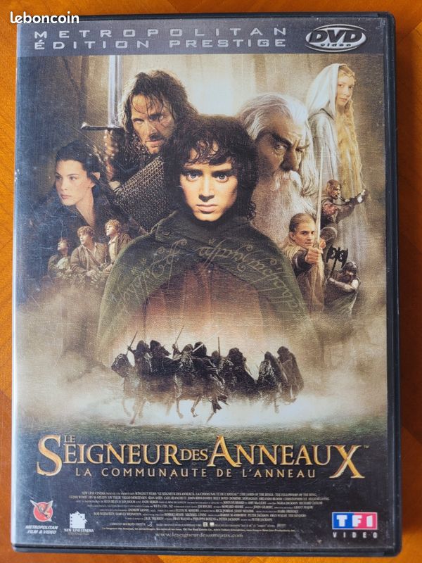 Le seigneur des anneaux la communauté de l'anneau dvd (image 1)