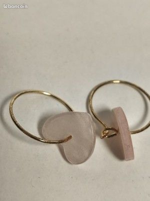 Boucles d'oreilles anciennes saphirs perles fines - Bijoux anciens