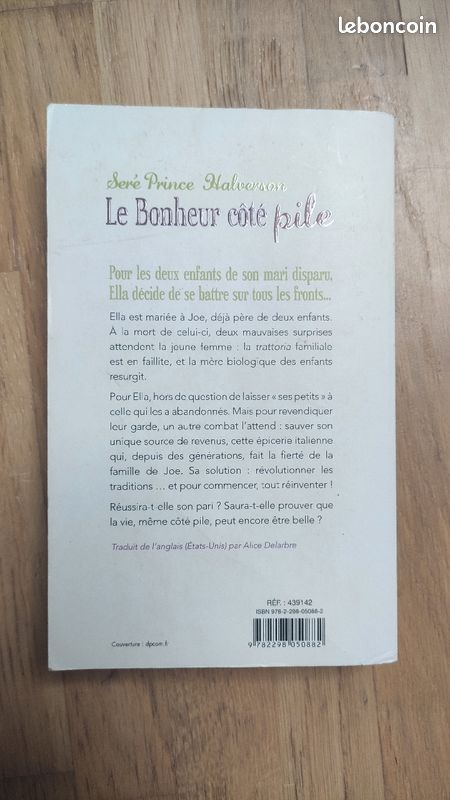 Livre Le Bonheur côté pile de Seré Prince Halverson (image 2)