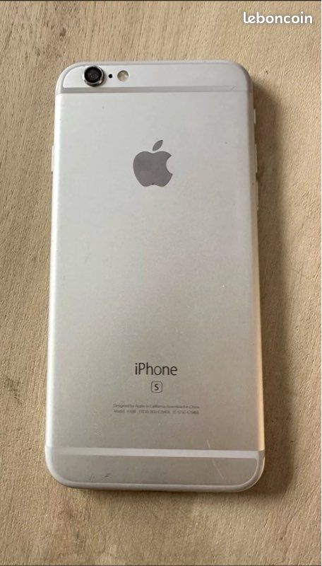 IPhone 6S blanc batterie HS (image 1)