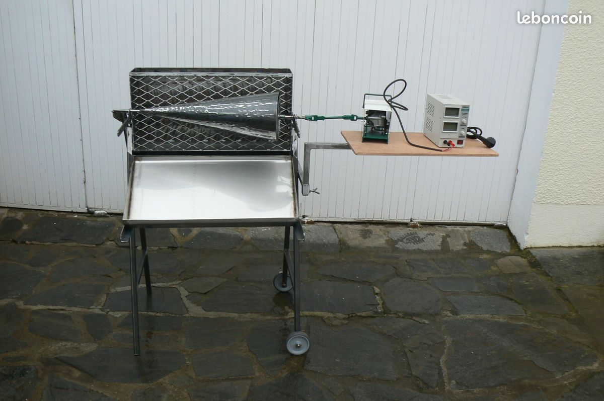 Matériel motorisé pour fabrication gateau a la broche (image 1)
