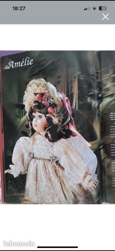 Par Amour Des Poupees : Nathalie, 58 Cm, 2001, Mundia
