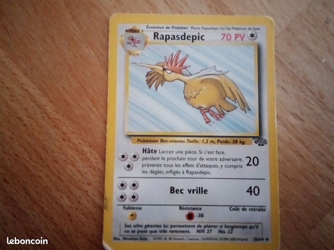 3 Ancienne Carte pokemon (image 2)