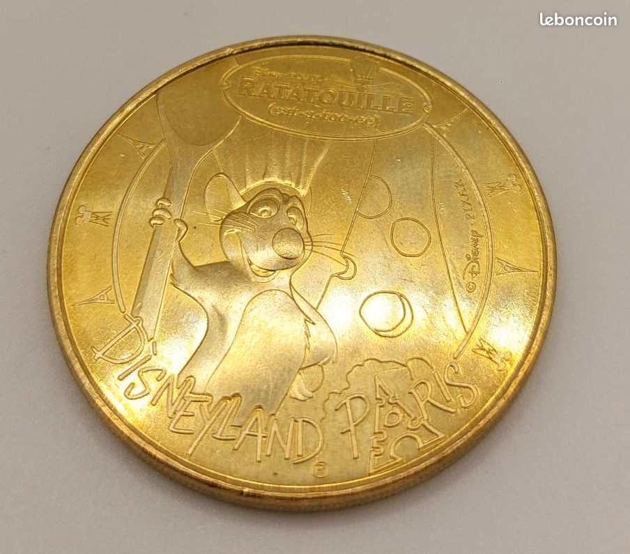 Pièce Disney - Monnaie de Paris - Ratatouille - Remy (image 3)