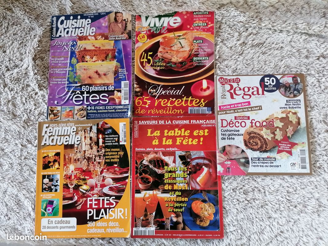 Livre recettes de fêtes (image 1)