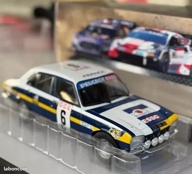 PEUGEOT 504 TI - Rallye du Maroc 1976 - équipage J.P. NICOLAS - GANET - échelle 1/18 - Neuve en boite non déballée - ref n° 30 (image 17)