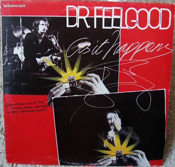 Vinyle LP 33T Dr. Feelgood – As It Happens (image 1)