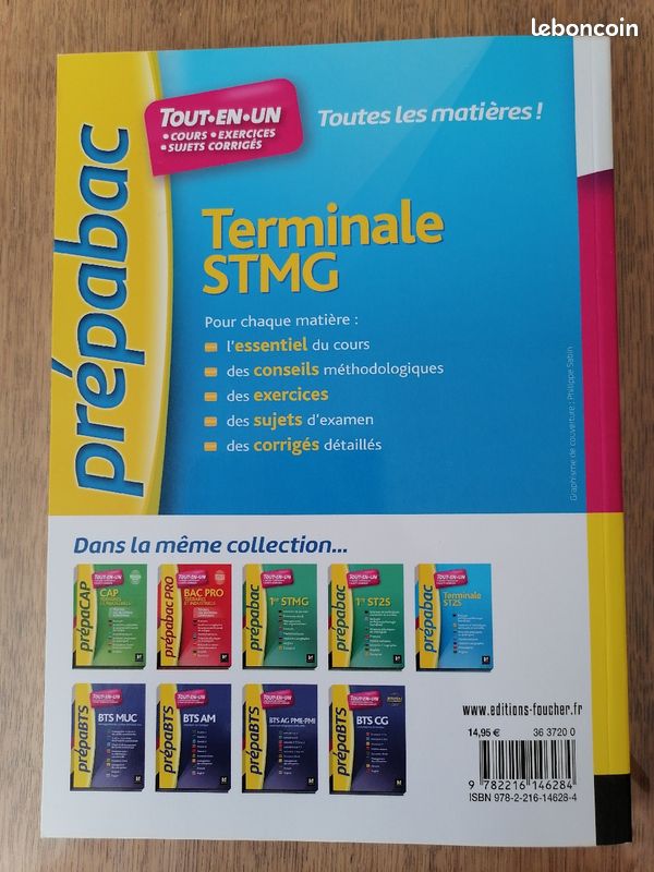 Livre TER STMG prépa bac foucher (image 3)