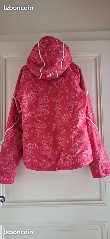 Veste ski femme excellent état rose Decathlon tient bien chaud taille S (image 3)
