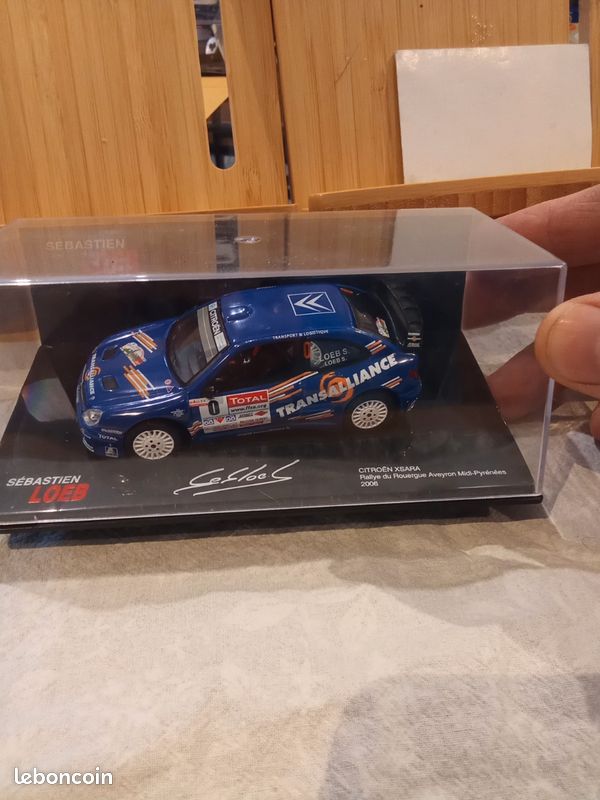 CITROEN XSARA WRC RALLYE MONTE CARLO 2006 1/43 IXO LOEB
