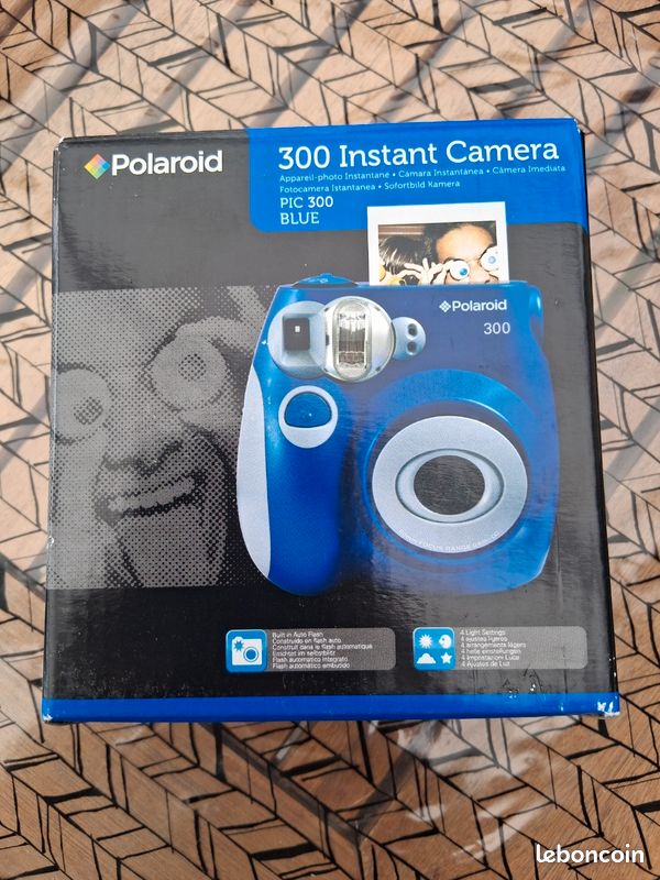 Polaroïd 300 Instant Caméra PIC BLUE Photo, audio vidéo