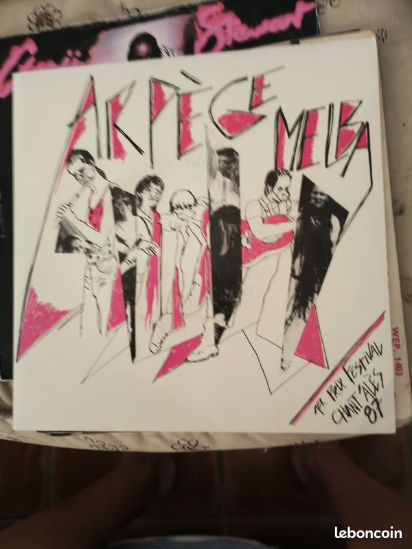 Disque vinyle 45T ARPEGE MELBA orthophonie, Swing de l entrecôte (image 1)