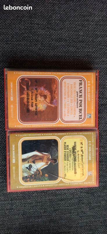 Cassette Franck Pour le vol 1 et 4 (image 1)