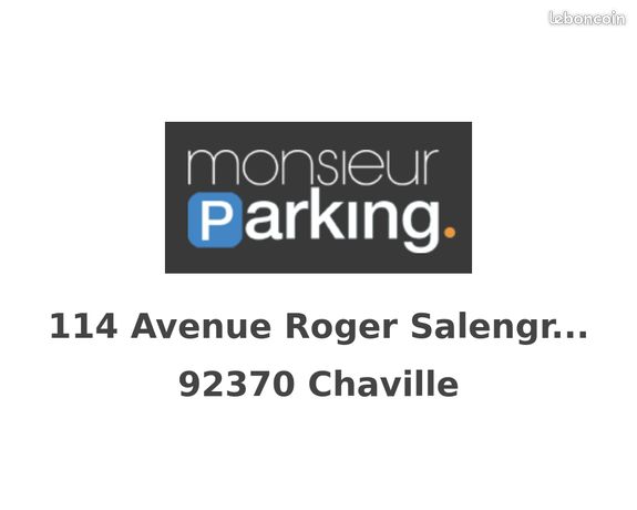 Parking/box Chaville