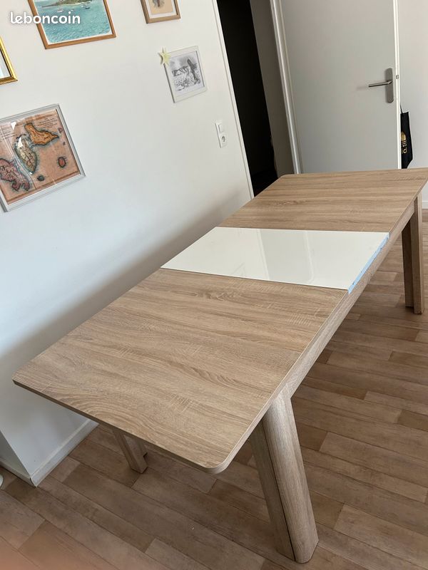 Table de salle à manger avec rallonge (image 2)