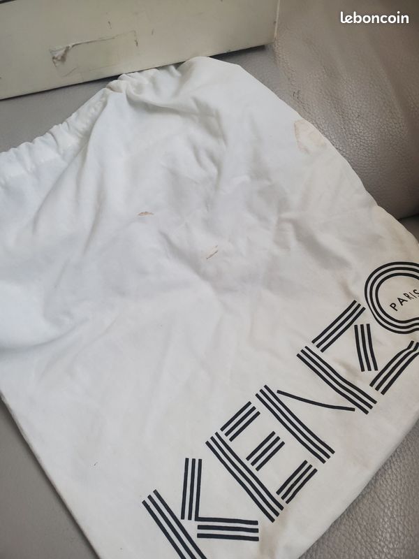 🌺 Bottines a talon zèbre géométrique noir et blanc taille 36 marque kenzo avec boite et dustbag (image 7)