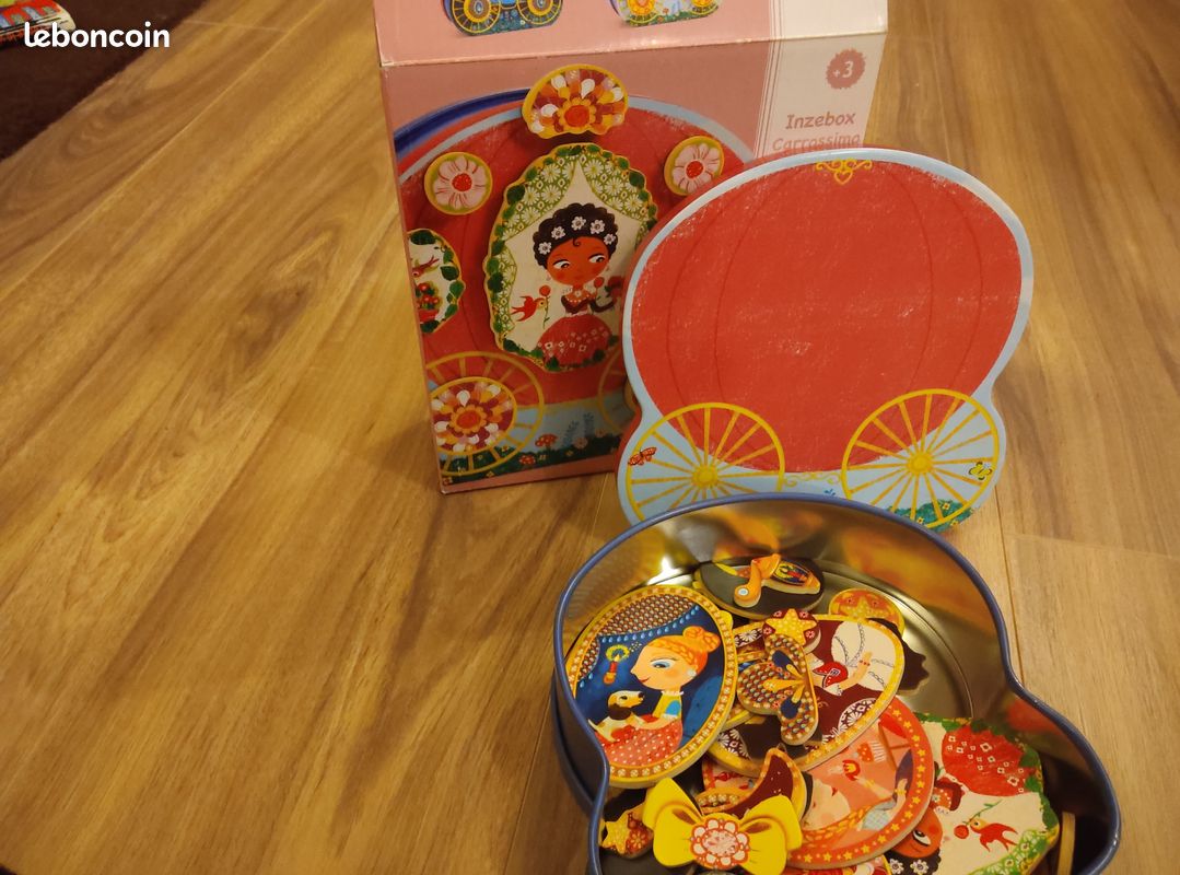 Jeu aimants Djeco carrosse (image 3)